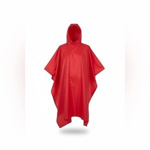 NWT Old Mill One Size Fits All Red Rain Poncho